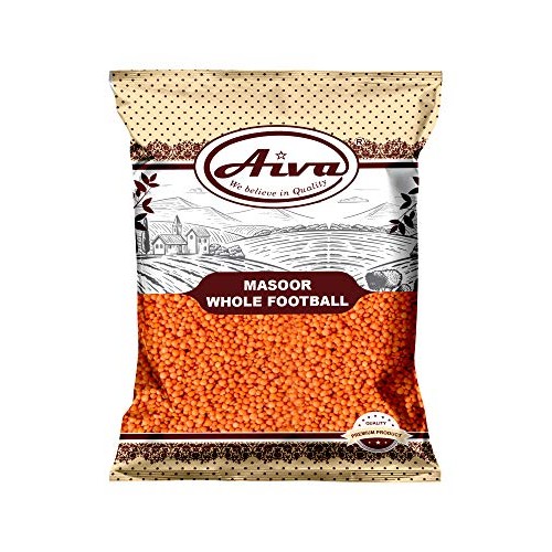 Aiva - Red Lentils Football - Masoor Whole Football - 4 Lb