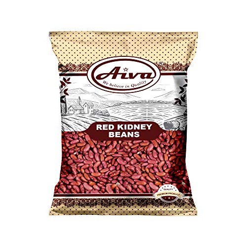 Aiva - Dark Red Kidney Beans | 4 Lb 1.814 Kg | 100% Natural A