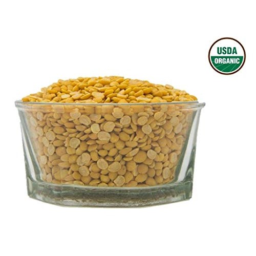 Aiva Organic Toor Dal Pigeon Peas Split - Usda Certified 4 Po