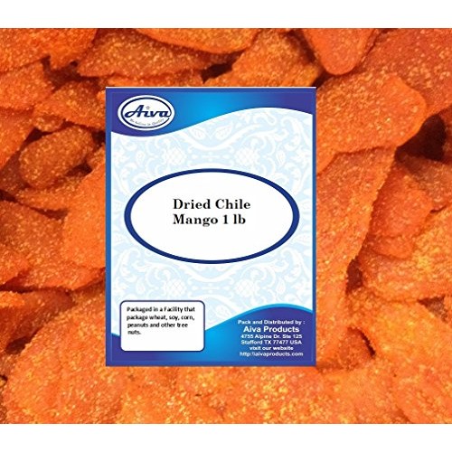 Aiva Dried Chile Mango 1 Lb Bag