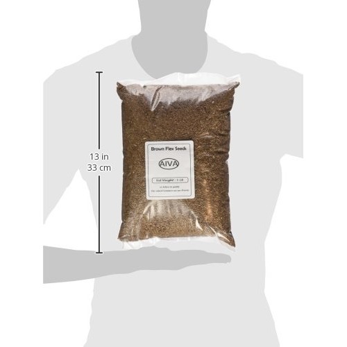 Aiva Flax Seeds 5 Lb
