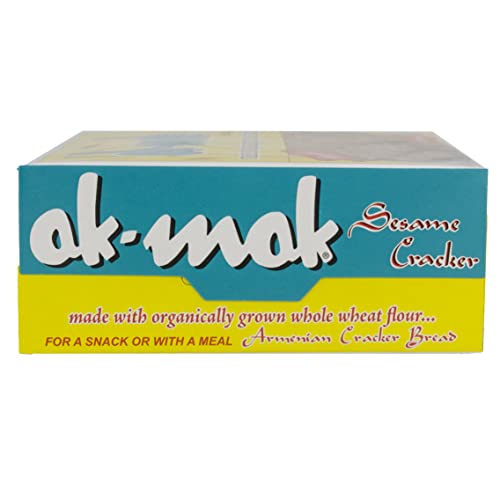 Ak-Mak Sesame Crackers, 4.15-Ounce Boxespack Of 3