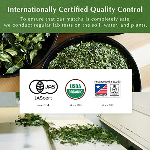 Akahori Organic Matcha Green Tea Powder - 100% Genuine Japanese ...