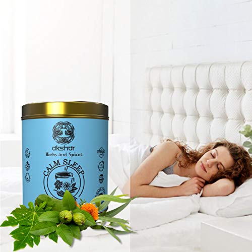 Calm Sleep Organic Herbal Health Tea, Infused With Papaya, Guava