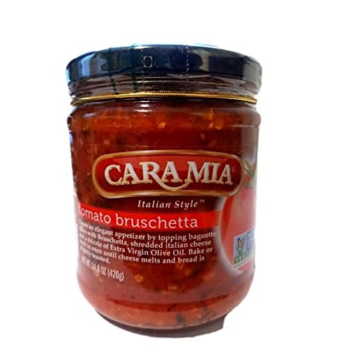 Al Amin Foods Italian Style Tomato Bruschetta 2 Glass Jars Net W...