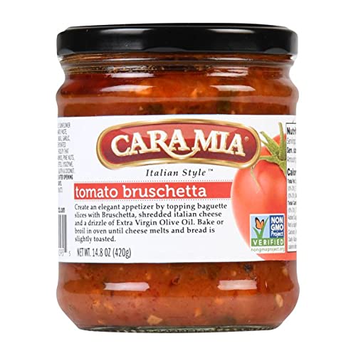 Al Amin Foods Italian Style Tomato Bruschetta 2 Glass Jars Net W...