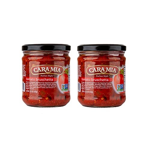 Al Amin Foods Italian Style Tomato Bruschetta 2 Glass Jars Net W...
