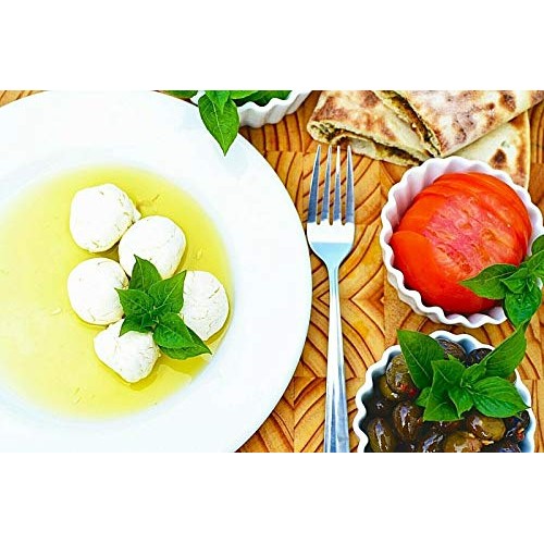 Baroody Plain Pickled Labneh Balls Dry Yogurt In Oil 2 Glass