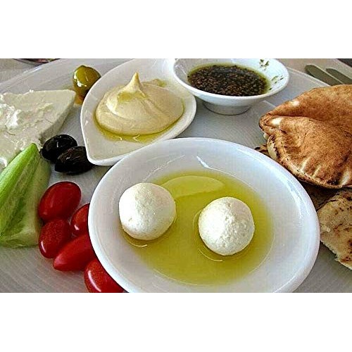 Baroody Plain Pickled Labneh Balls Dry Yogurt In Oil 2 Glass