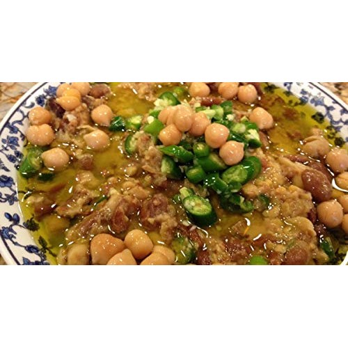 California Garden Fava Beans With Chickpeas Palestinian Recipe 8