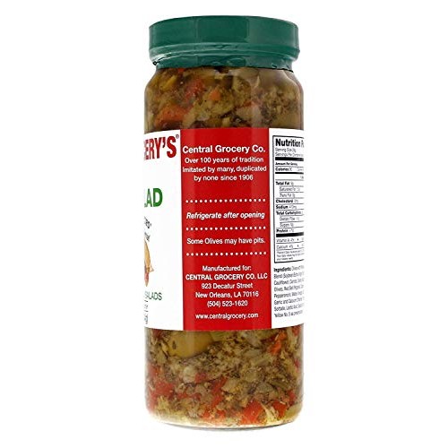 Central Grocerys Regular Famous Italian Olive Salad 2 Jars 16Oz
