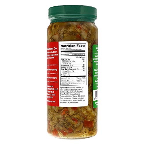 Central Grocerys Regular Mufflata Famous Italian Olive Salad 1
