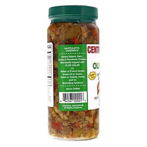 Central Grocerys Regular Mufflata Famous Italian Olive Salad 1