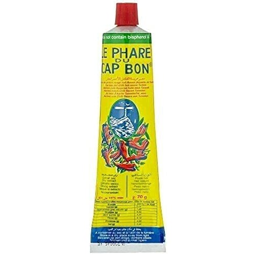 Harissa Hot Chili Paste 4 Tubes 70g/2.4oz هريسة الوطن القبلي فلف...