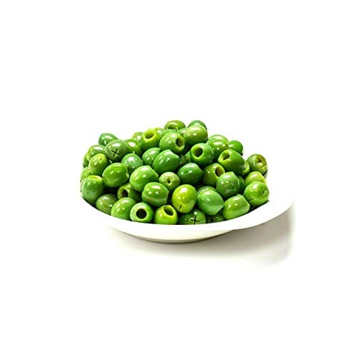 Italian Castelvetrano Pitted Green Olives Kosher 4 Jars 8 Oz. Ea