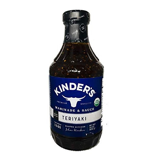 Kinders Organic Teriyaki Marinade &Amp; Dipping Sauce Premium Quali