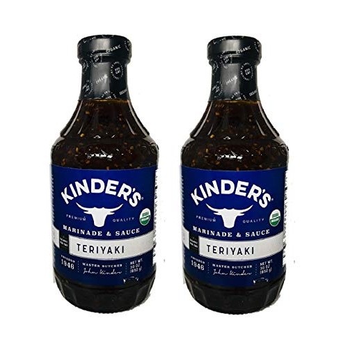 Kinders Organic Teriyaki Marinade &Amp; Dipping Sauce Premium Quali