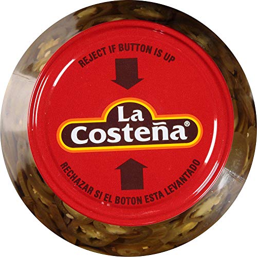 La Costena Nachos Sliced Pickled Jalapeno Peppers 2 Jars 4 LBS/6...