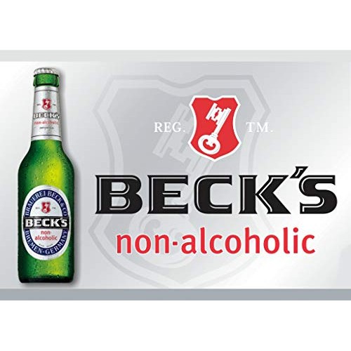 Malt Beverage Becks German Non Alcoholic Beer 1 Pack Of 6 Glass