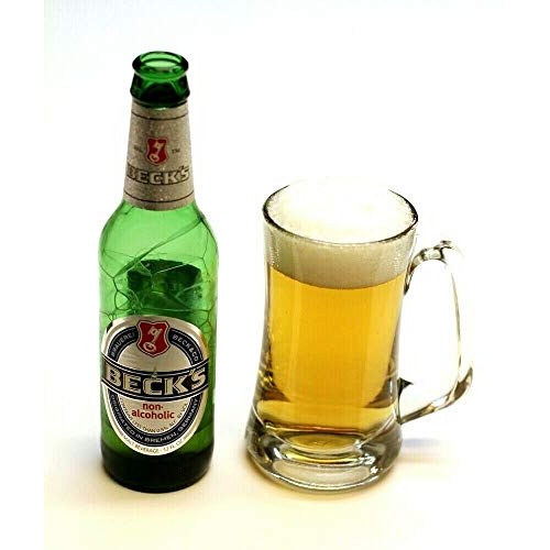 Malt Beverage Becks German Non Alcoholic Beer 2 Packs Of 12 Gla