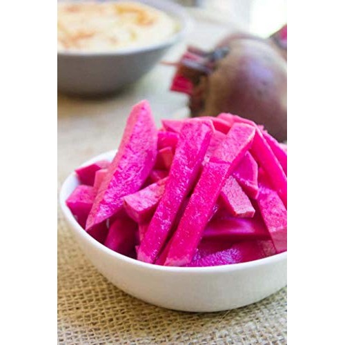 Mid East Pickled Turnips Premium Quality 32Oz Each - 2 Glass Jar