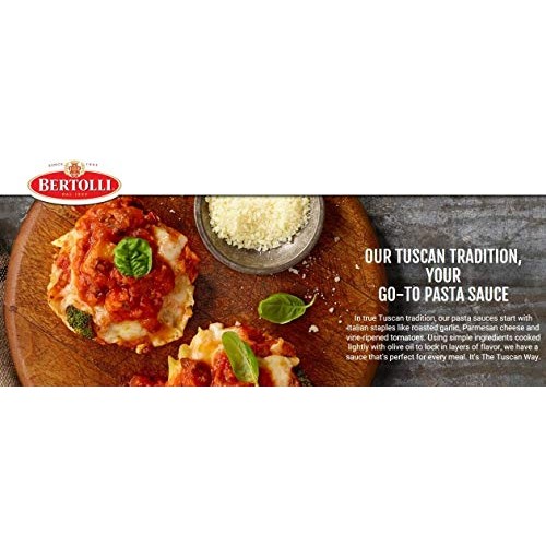 Organic Bertolli Olive Oil Basil &Amp; Garlic Pasta Sauce - 4 Glass