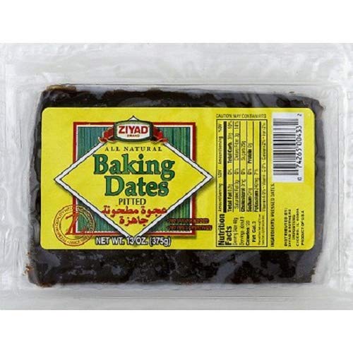 Soft Pitted Natural Baking Date Paste 2 Pack 13Oz/375G Each عجوة