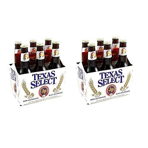 Texas Select Non Alcoholic Beer Brew Malt Beverage 2 X 6 Pack 12