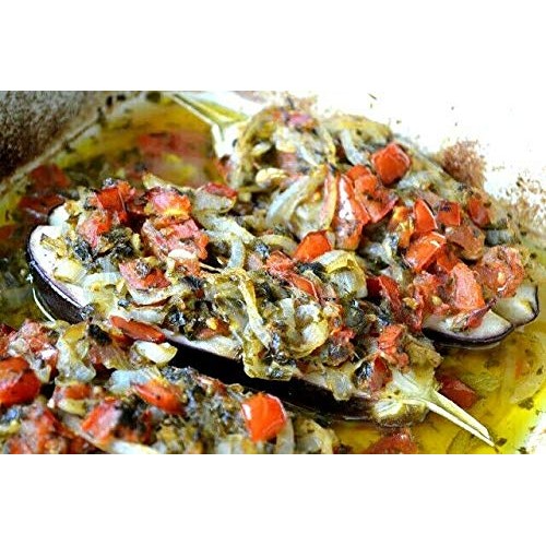 Zergut Imam Bayeldi Eggplant Appetizer 2 Glass Jars 19Oz/540G مس