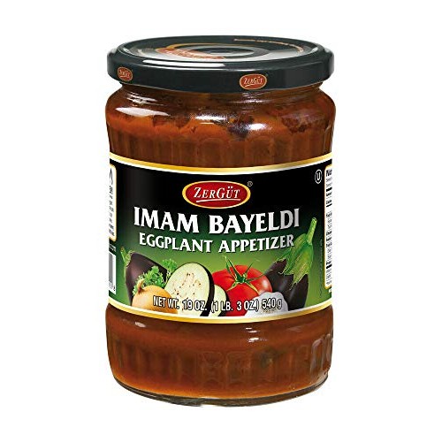 Zergut Imam Bayeldi Eggplant Appetizer 2 Glass Jars 19Oz/540G مس