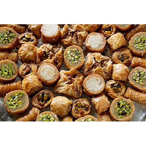 Al Bohsali 1870- Premium Baklava Mix 58 Pieces