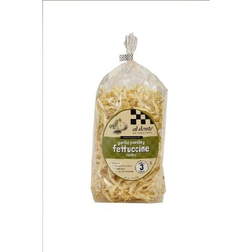 Al Dente Garlic Parsley Fettuccine, 12-Ounce Bag Pack Of 6