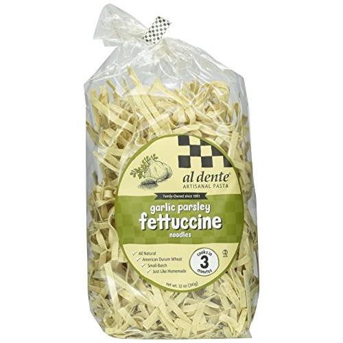 Al Dente Garlic Parsley Fettuccine, 12 Oz