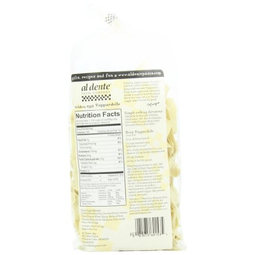 Al Dente Pappardelle, Golden Egg, 12-Ounce Pack Of 6