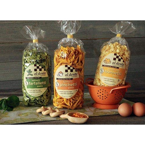 Al Dente Spinach Farfalletti, 14 Ounce Pack Of 6