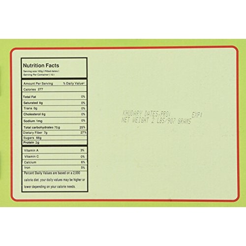 Al Madinah Premium Quality Dates 2Lb - 907G