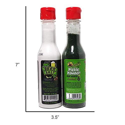 Alamo Candy Beer Salt , Pickle Powder Bundle - Flavored Salt , L