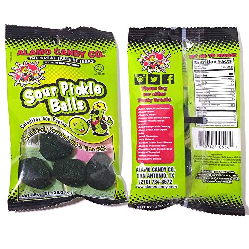 Alamo Candy Variety Candy Pack - Mexican Candy Mix 8 Count - G