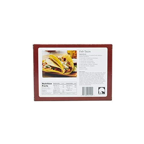 Alaska Seafood Smoked Pacific Salmon 4Oz Fillet