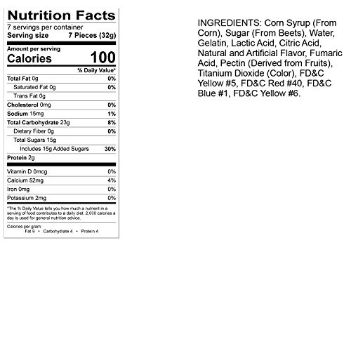 Albanese Worlds Best Sour Mini Neon Gummi Worms, 8 Oz