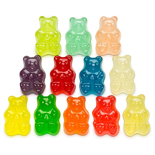 Albanese Worlds Best 12 Flavor Gummi Bears, 5 Pound Bag