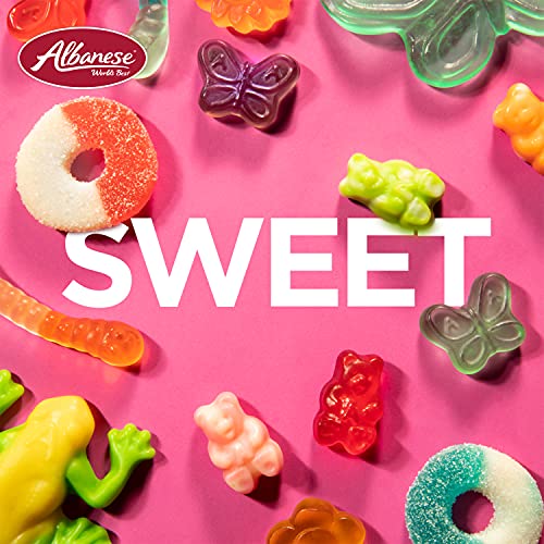 Albanese Candy Mini Gummi Butterflies 80 Ounce Pack Of 1, Gumm