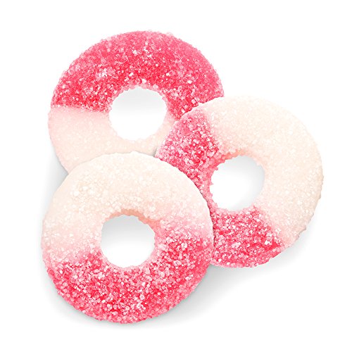 Albanese Confectionery Gummi Watermelon Rings, 4.5 Pound Bag