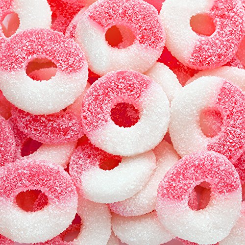 Albanese Confectionery Gummi Watermelon Rings, 4.5 Pound Bag