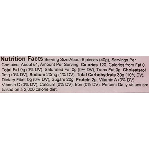 Albanese Confectionery Gummi Watermelon Rings, 4.5 Pound Bag