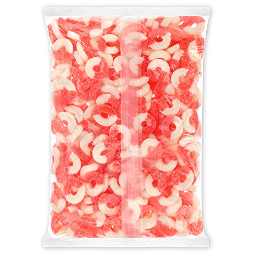 Albanese Confectionery Gummi Watermelon Rings, 4.5 Pound Bag