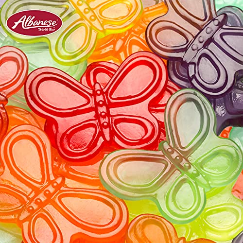 Albanese Confectionery Large Gummi Butterflies, 5 Pound Bag