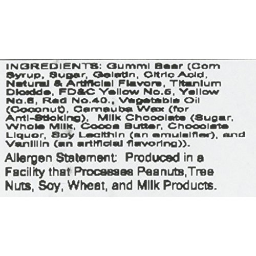 Albanese 6 Flavor Chocolate Covered Gummi Bear, 2.25 Pound