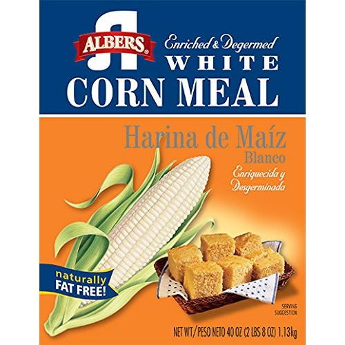 Albers White Corn Meal 40Oz, 1-Pack