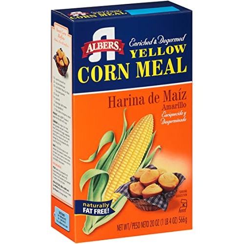 Albers Yellow Corn Meal, 20 oz Pack of 3